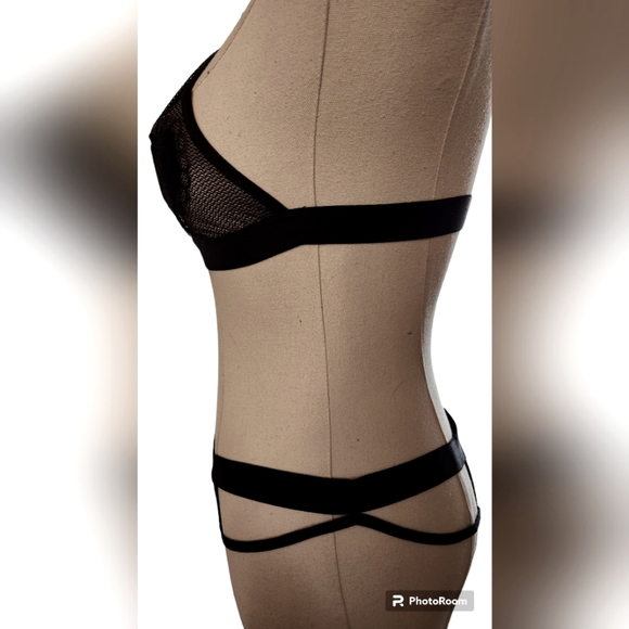 NWOT Black Bra and Panty Set - Picture 6 of 10